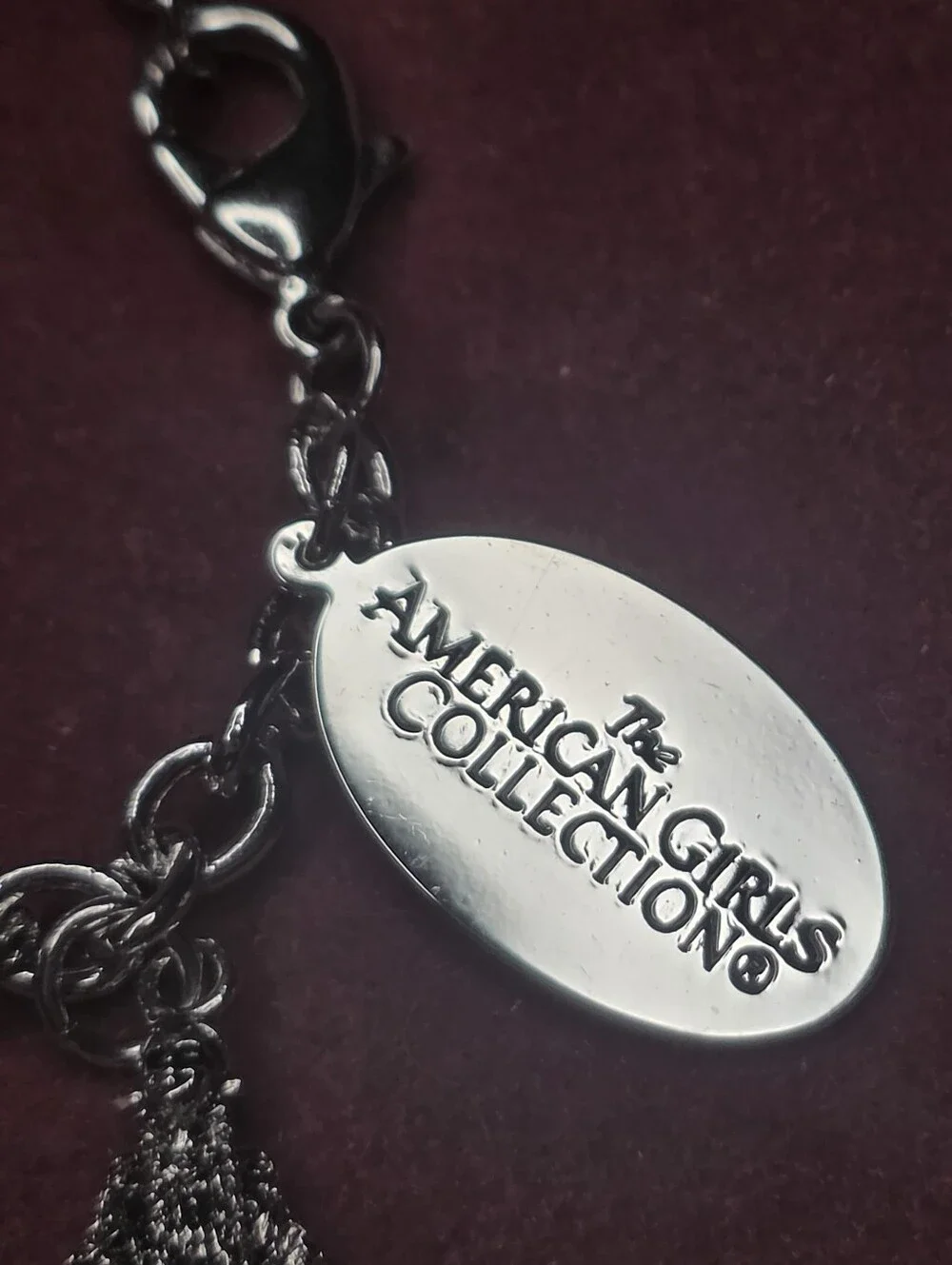 American Girls Doll Kaya Silver Charm Bracelet Vintage Y2k Hallmark Collectible